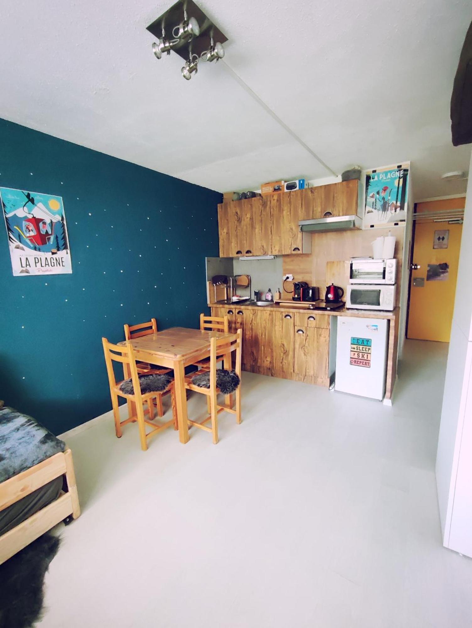 Studio Cosy 2100M Pied Des Pistes-Direct To Ski Slopes-Ski In Ski Out-La Plagne Aime 2000 Exterior foto
